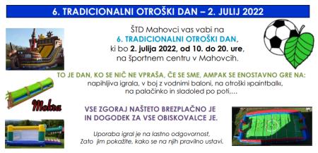 6. TRADICIONALNI OTROŠKI DAN